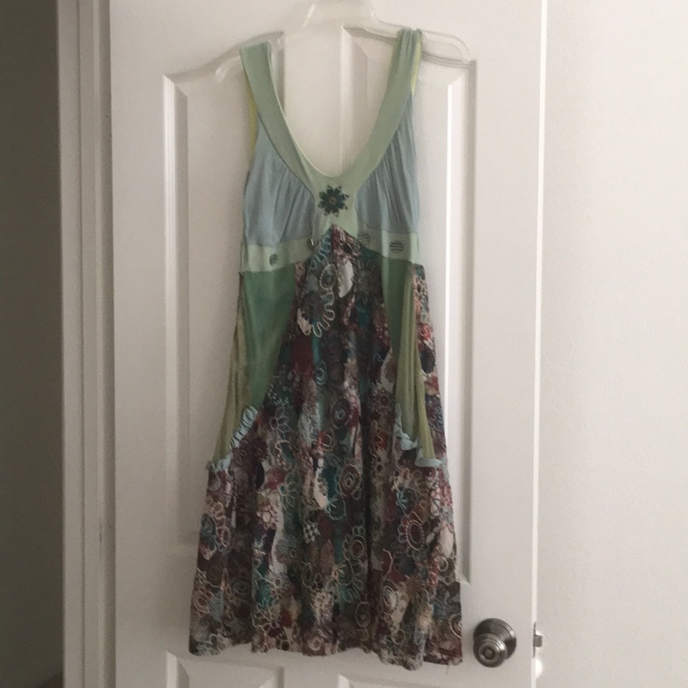 Save the Queen A frame dress with ornate overlay